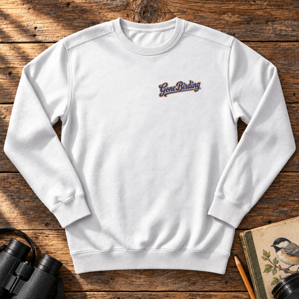 Gone Birding Embroidered Sweatshirt