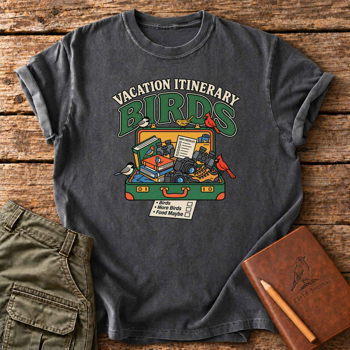 Vacation Itinerary T-Shirt