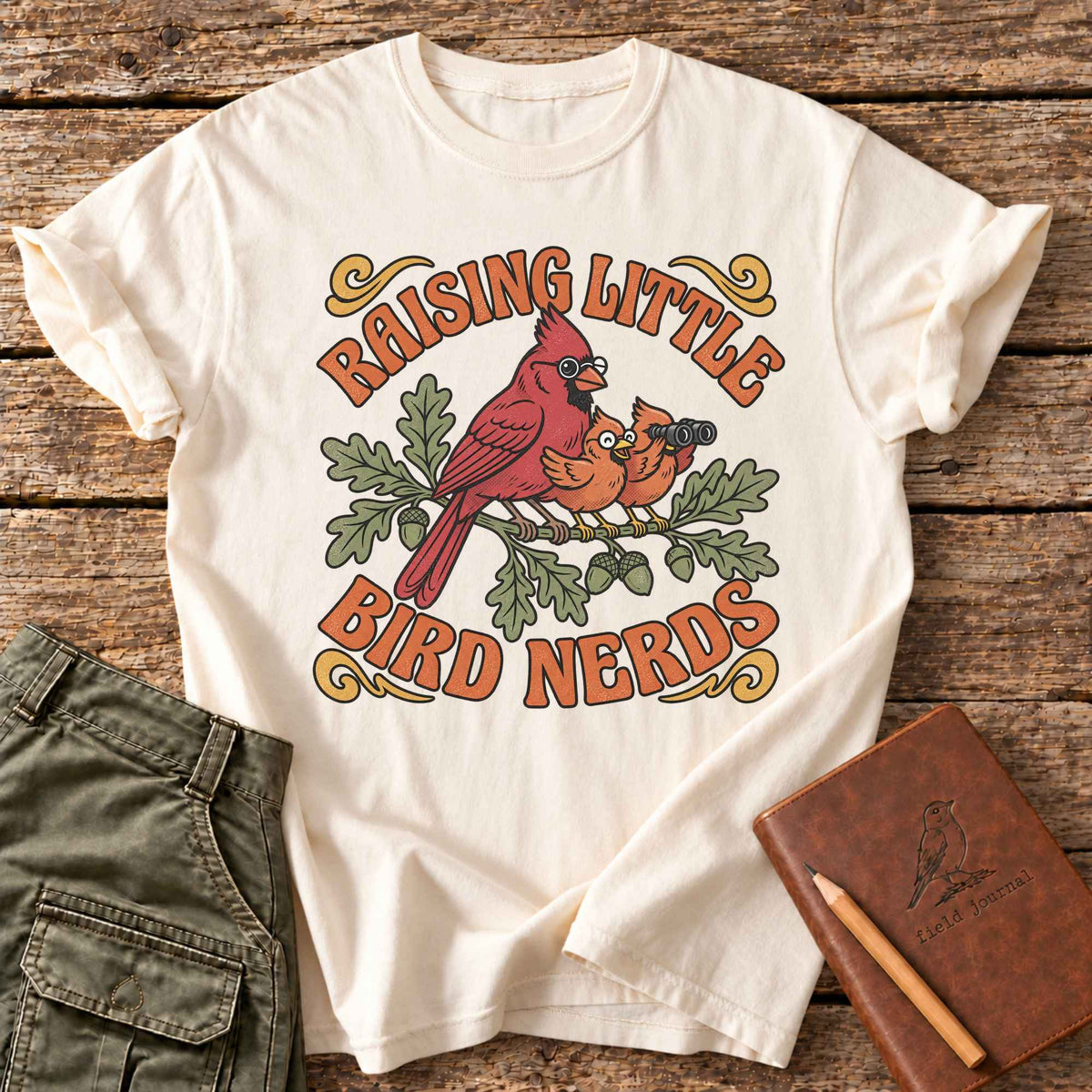 Raising Little Bird Nerds T-Shirt