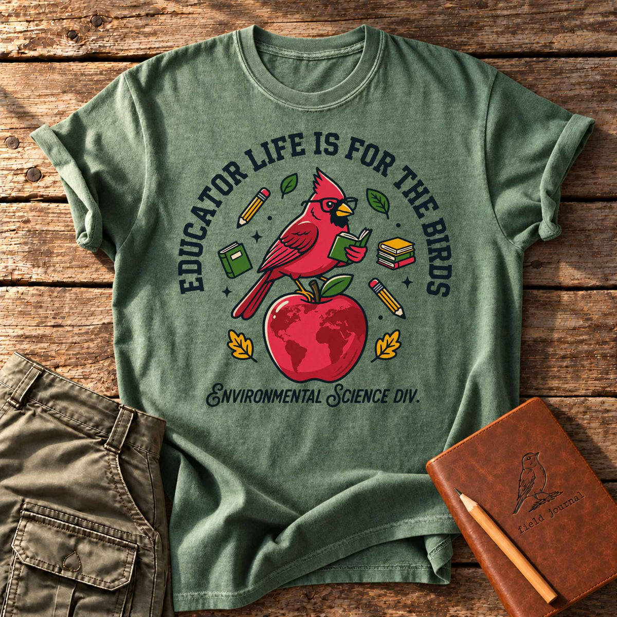 Educator Life Is For The Birds T-Shirt