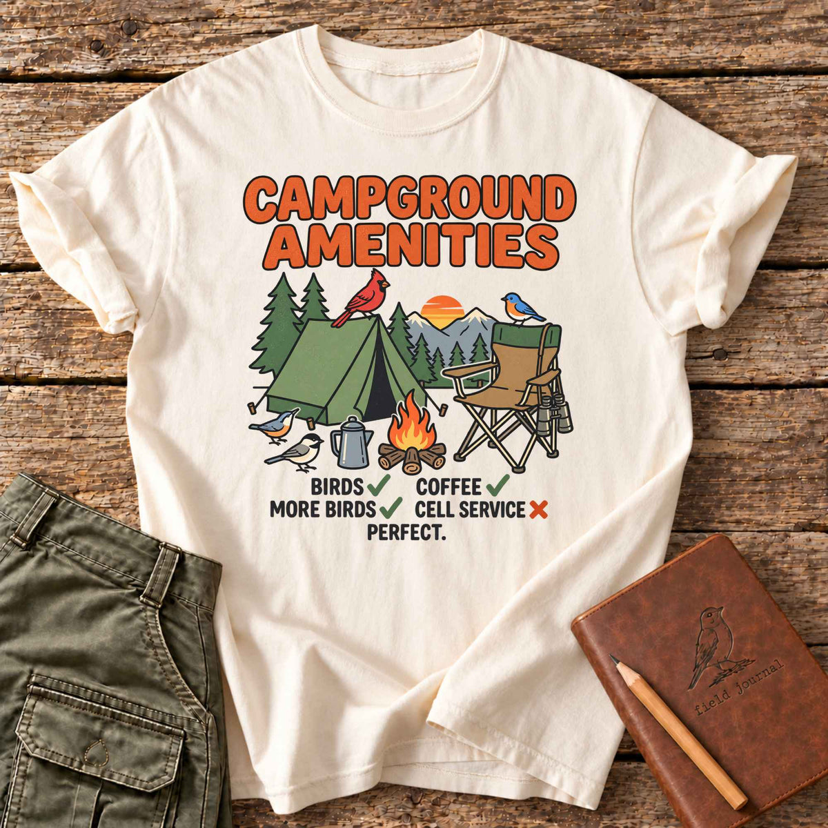 Campground Amenities T-Shirt