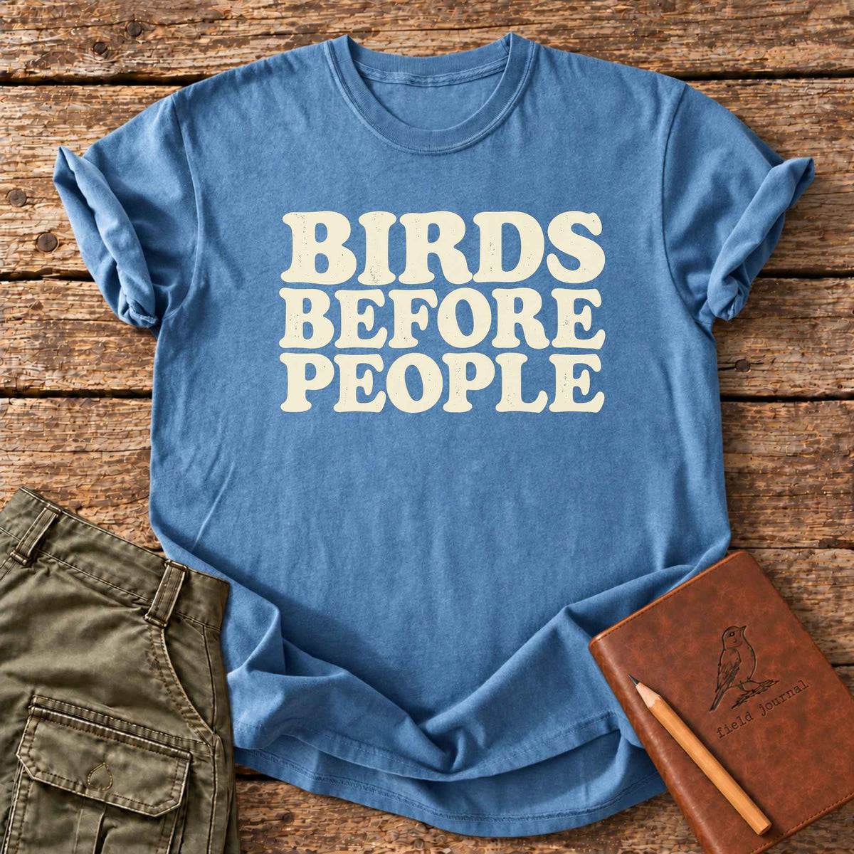 Birds Before People T-Shirt