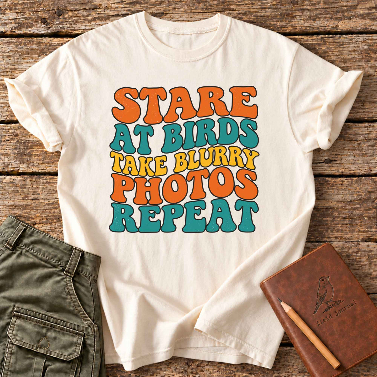 Stare At Birds T-Shirt