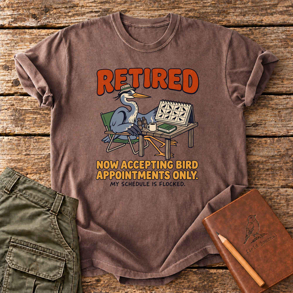 My Schedule is Flocked T-Shirt