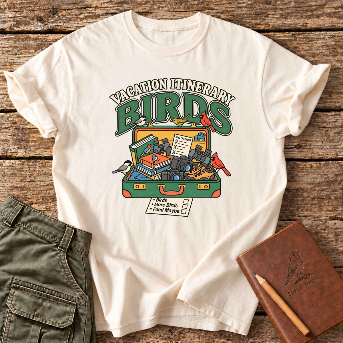 Vacation Itinerary T-Shirt