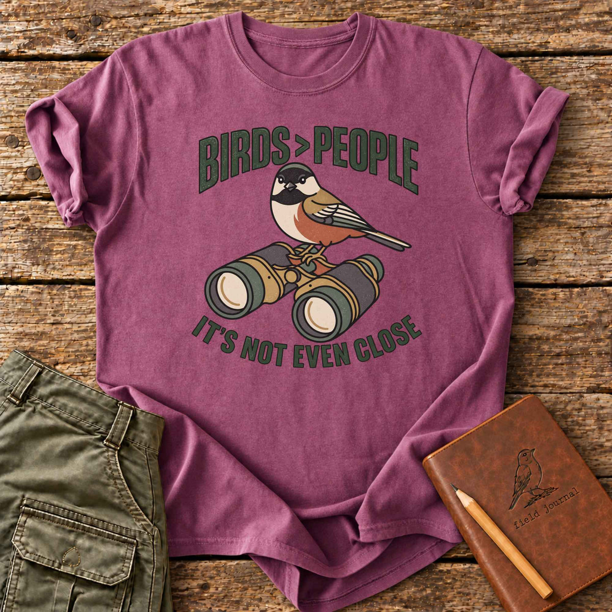 Birds > People T-Shirt