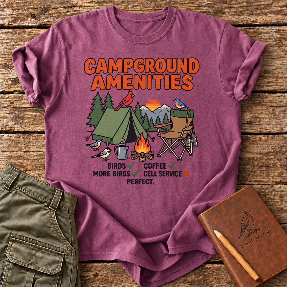 Campground Amenities T-Shirt