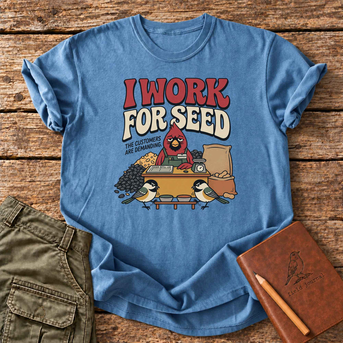 I Work For Seed T-Shirt
