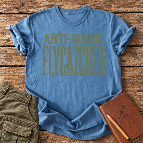 Anti-Social Flycatcher T-Shirt