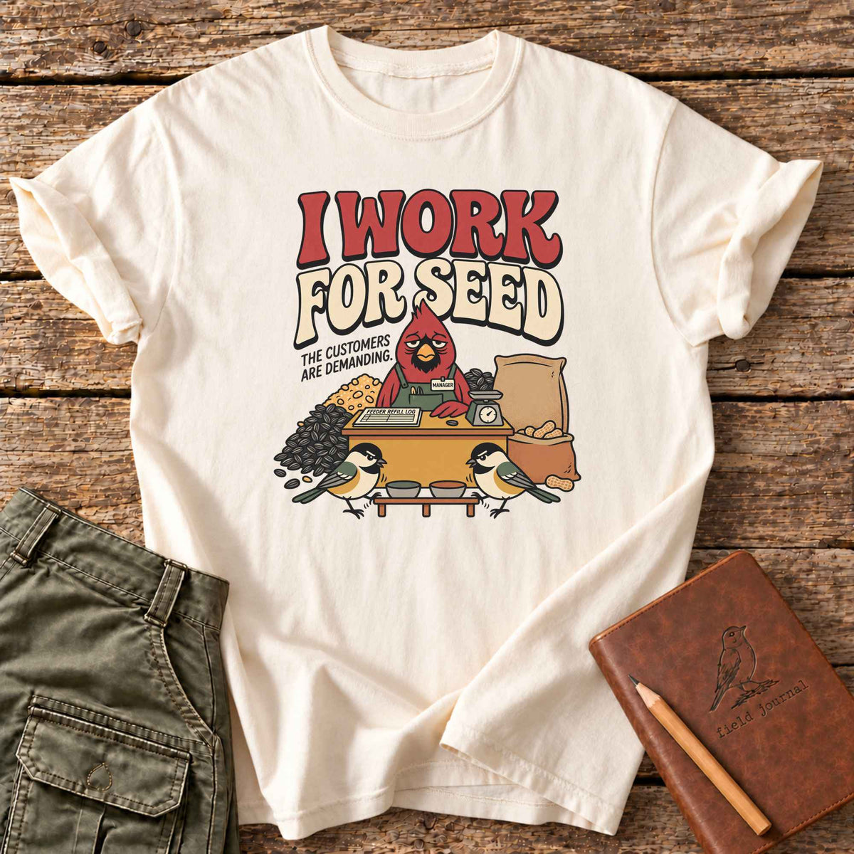 I Work For Seed T-Shirt