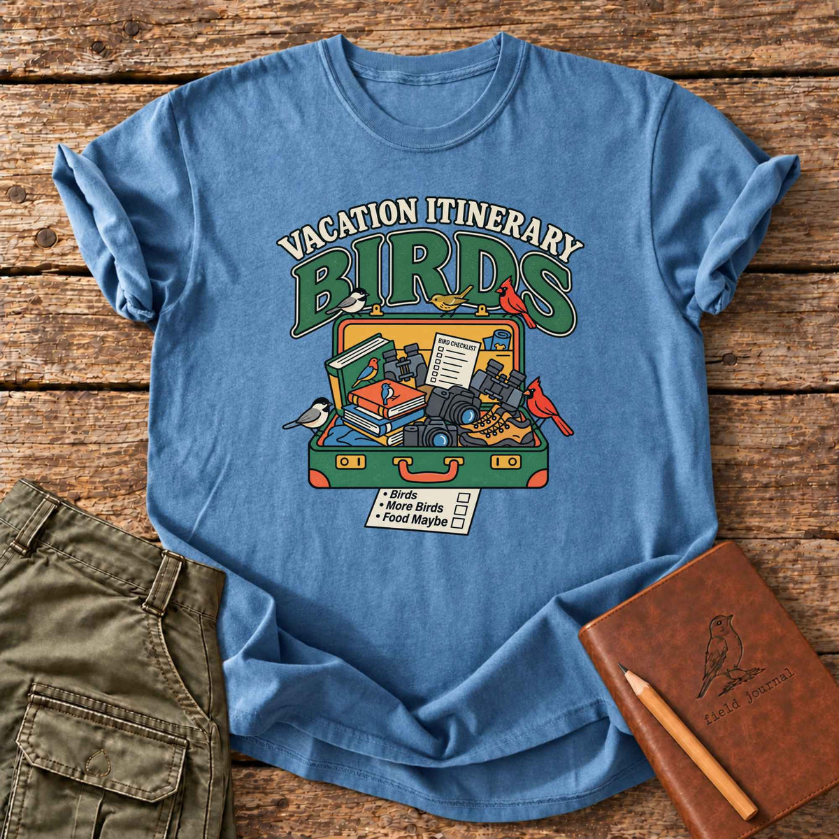 Vacation Itinerary T-Shirt