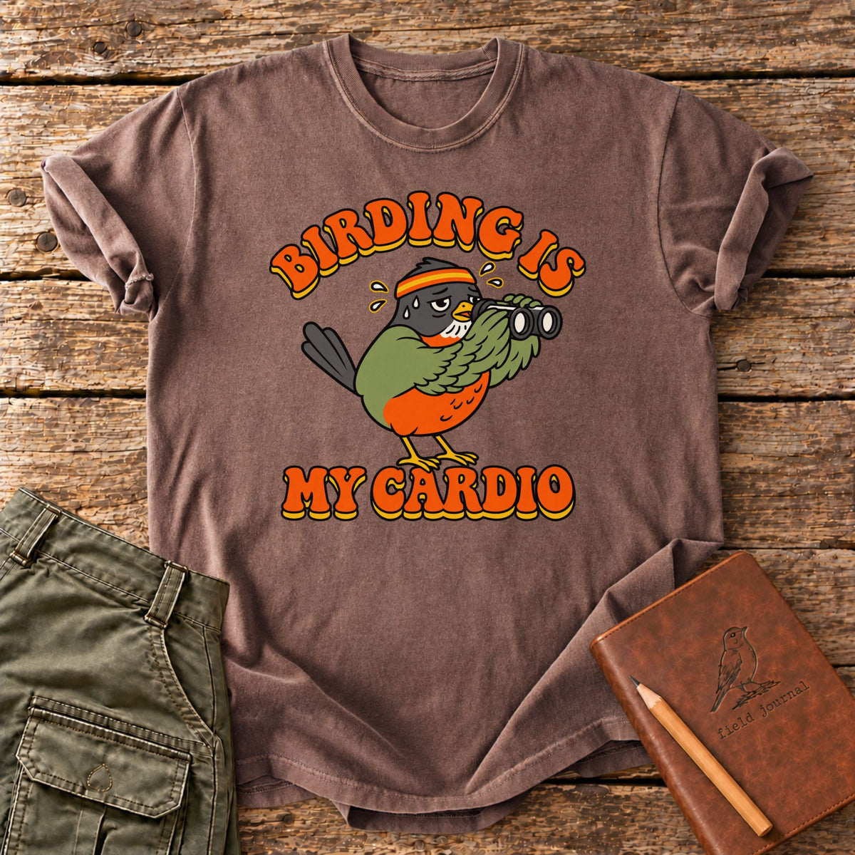 Birding is My Cardio T-Shirt