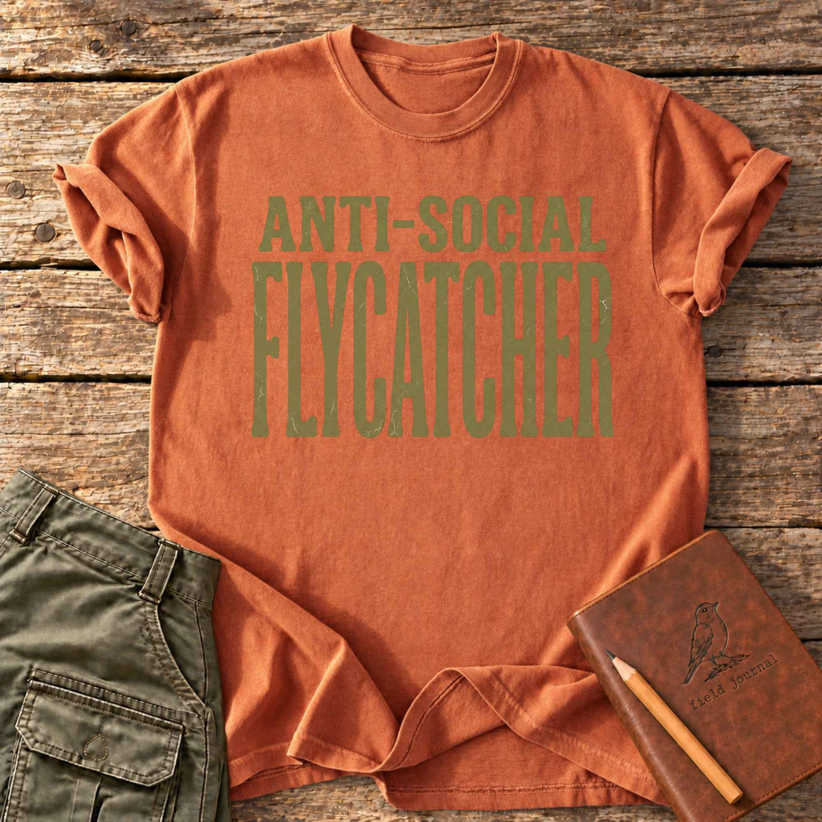Anti-Social Flycatcher T-Shirt