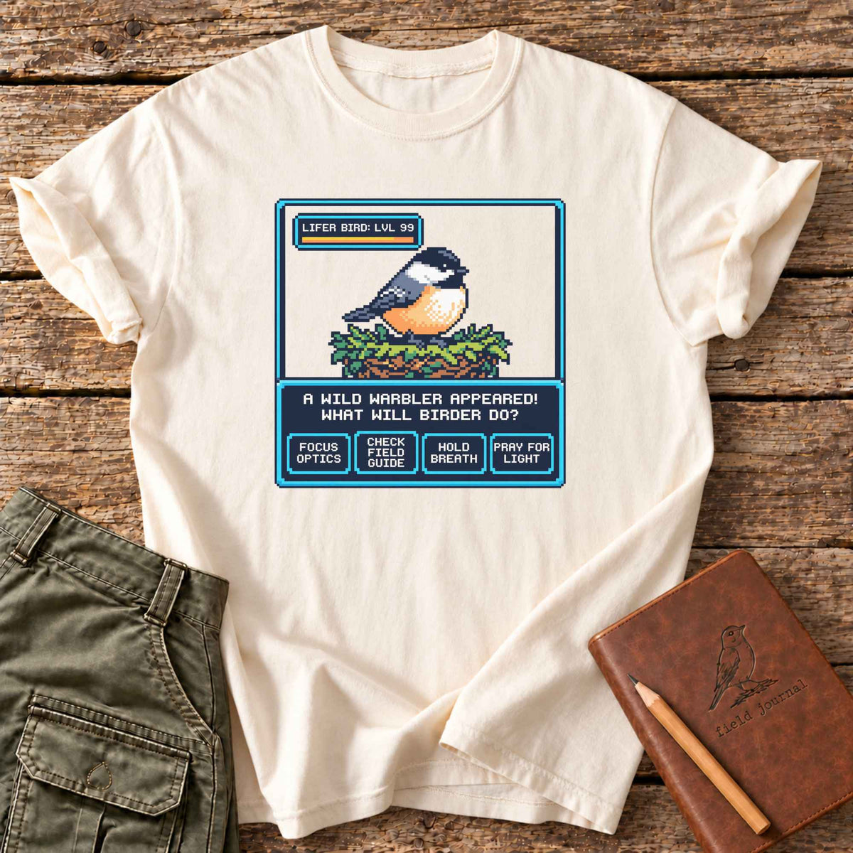 A Wild Warbler Appeared T-Shirt