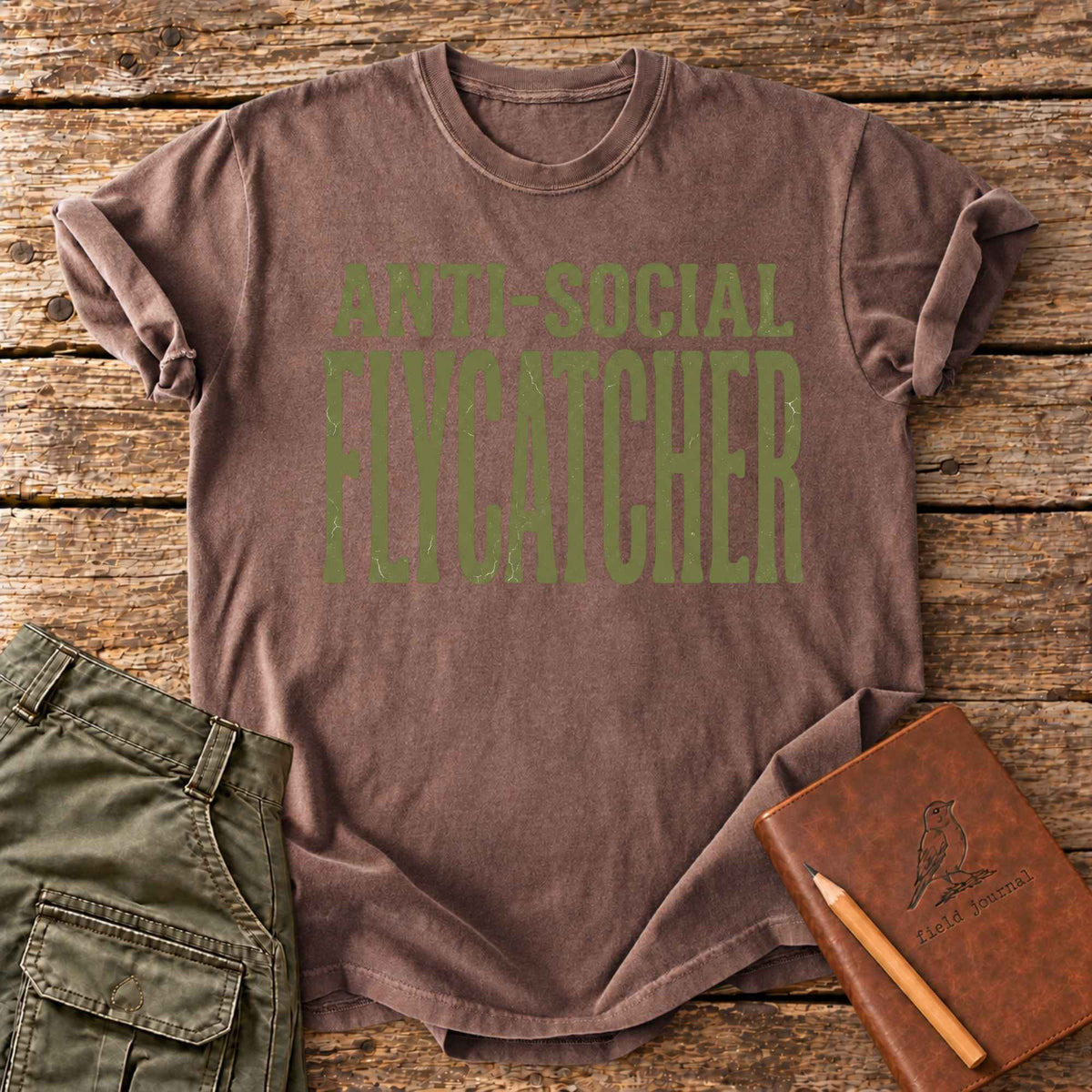 Anti-Social Flycatcher T-Shirt