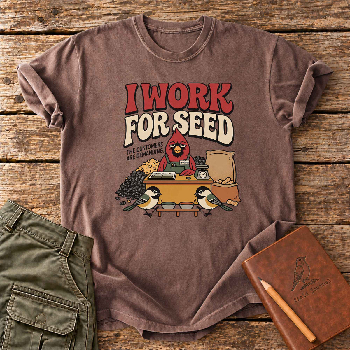 I Work For Seed T-Shirt