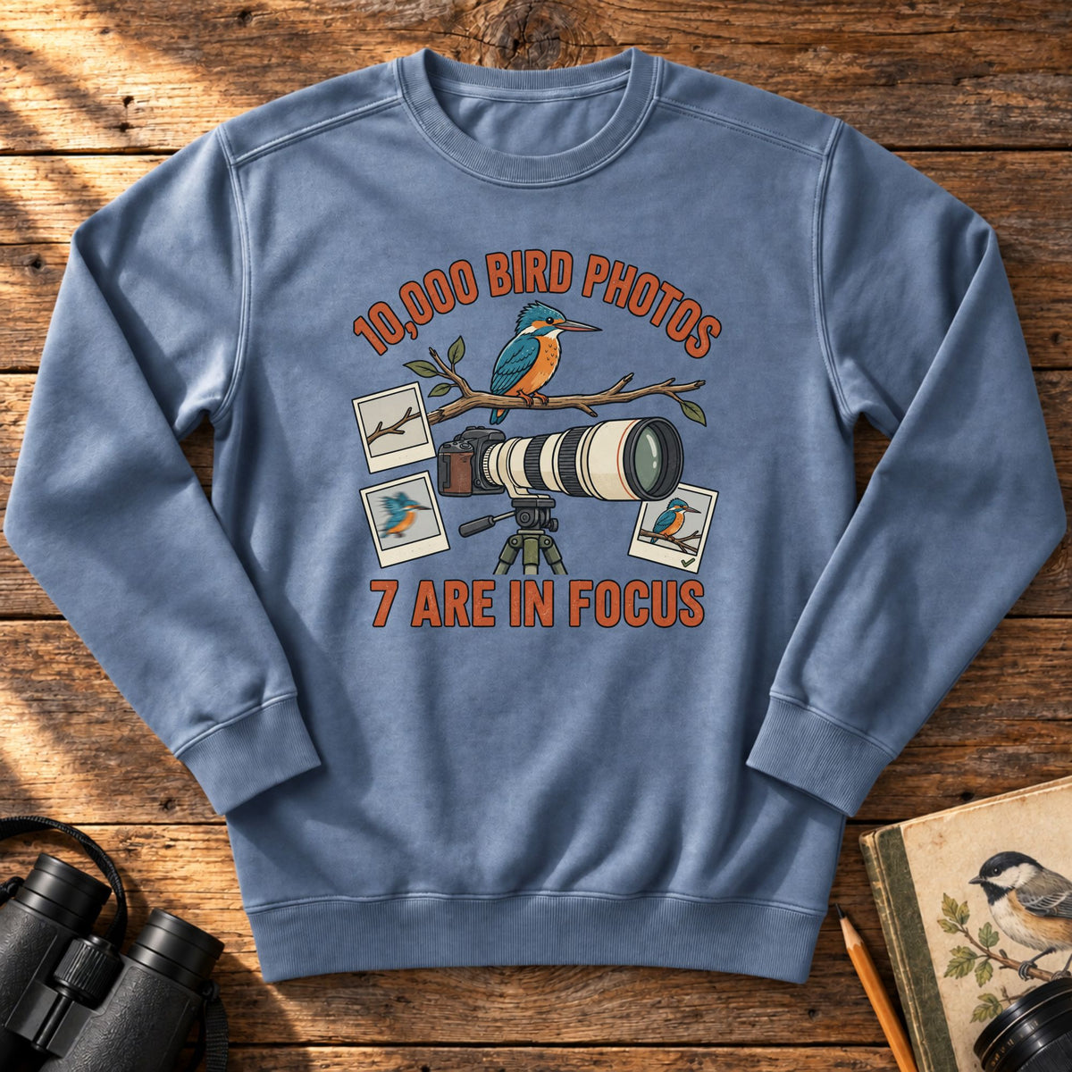 10,000 Bird Photos Sweatshirt
