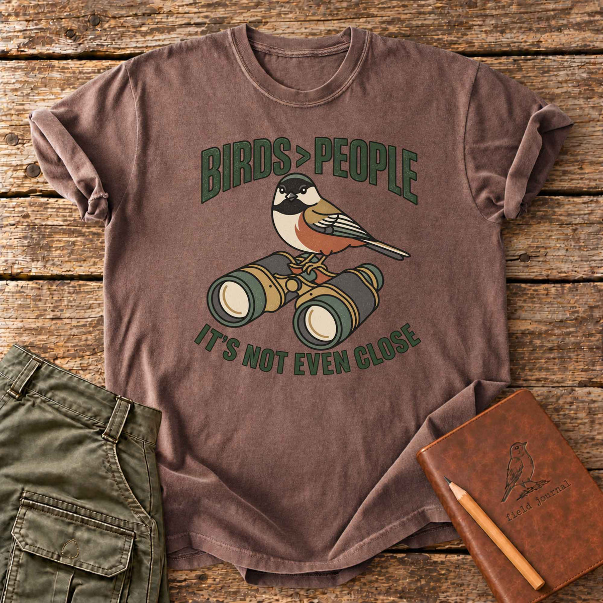 Birds > People T-Shirt