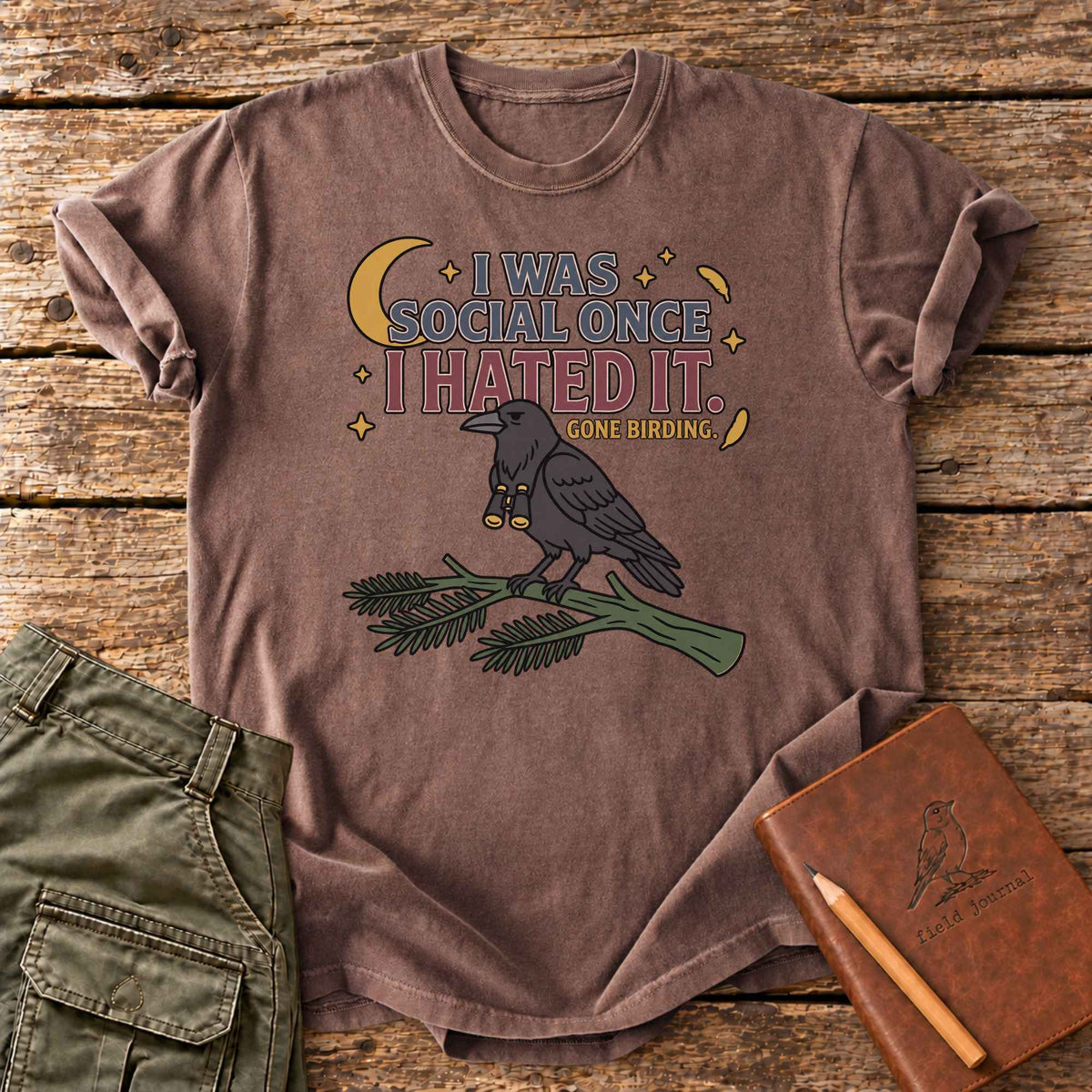 I Was Social Once T-Shirt