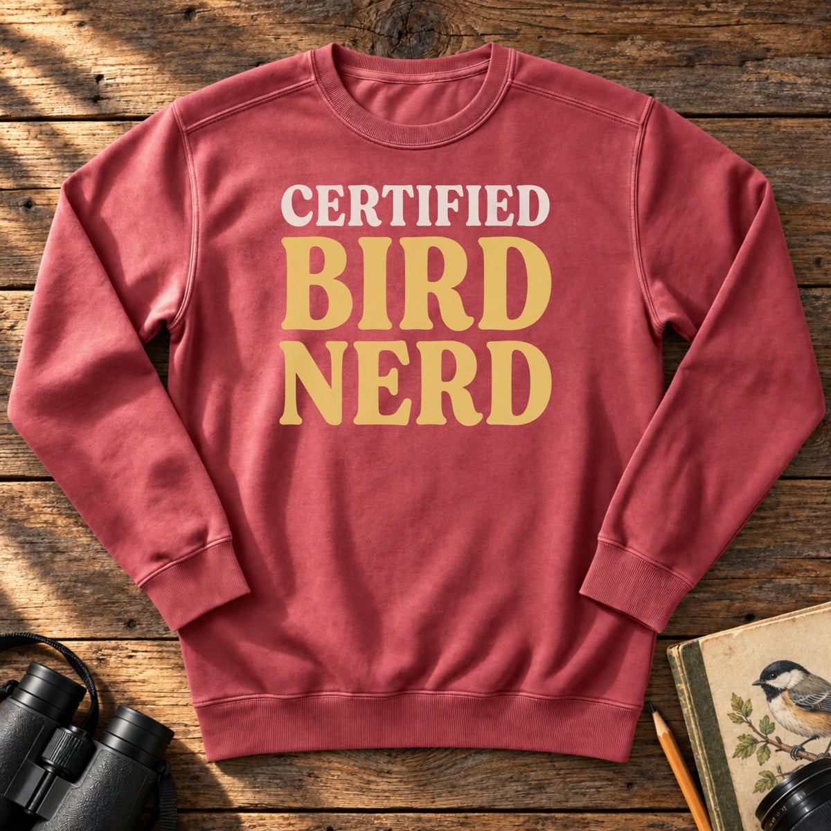 Certified Bird Nerd Sweatshirt
