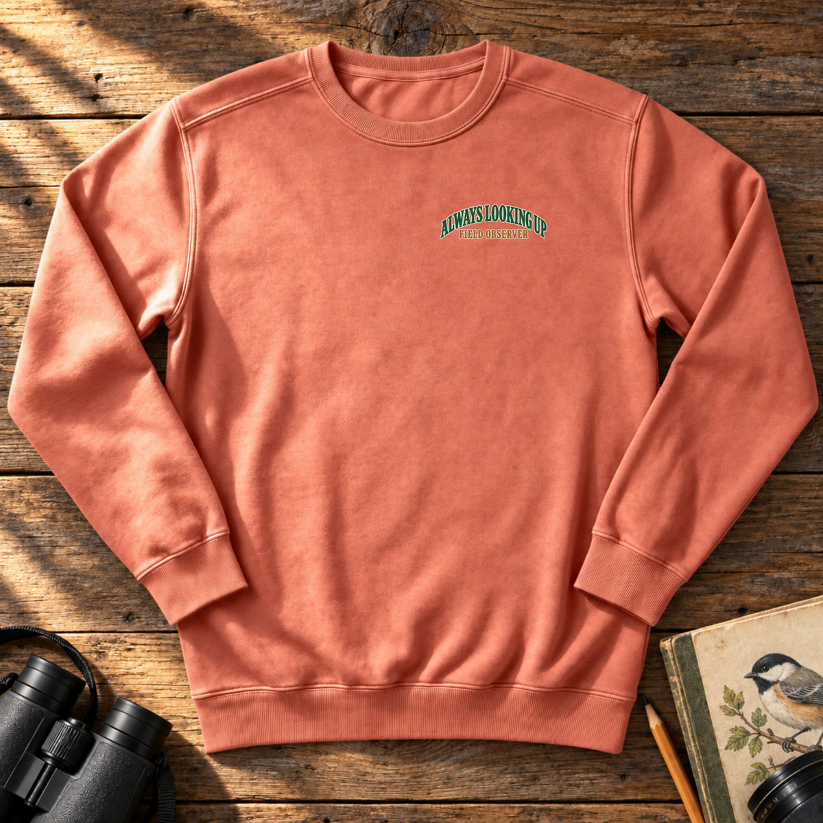 Always Looking Up Embroidered Sweatshirt