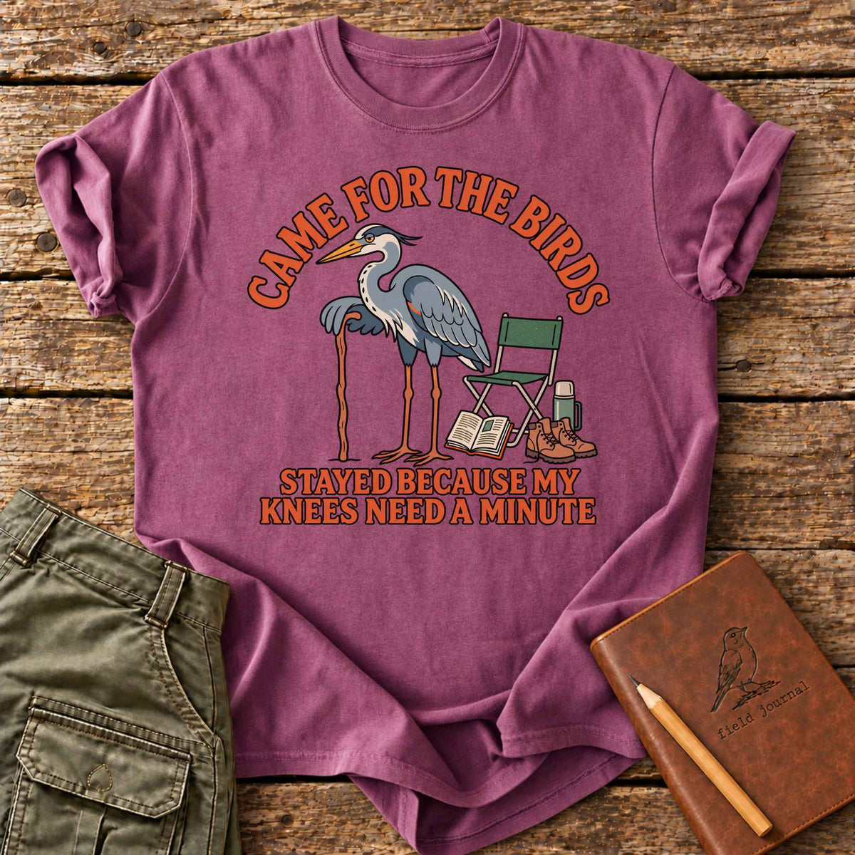 Came For The Birds T-Shirt