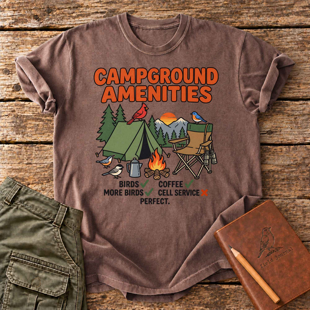 Campground Amenities T-Shirt