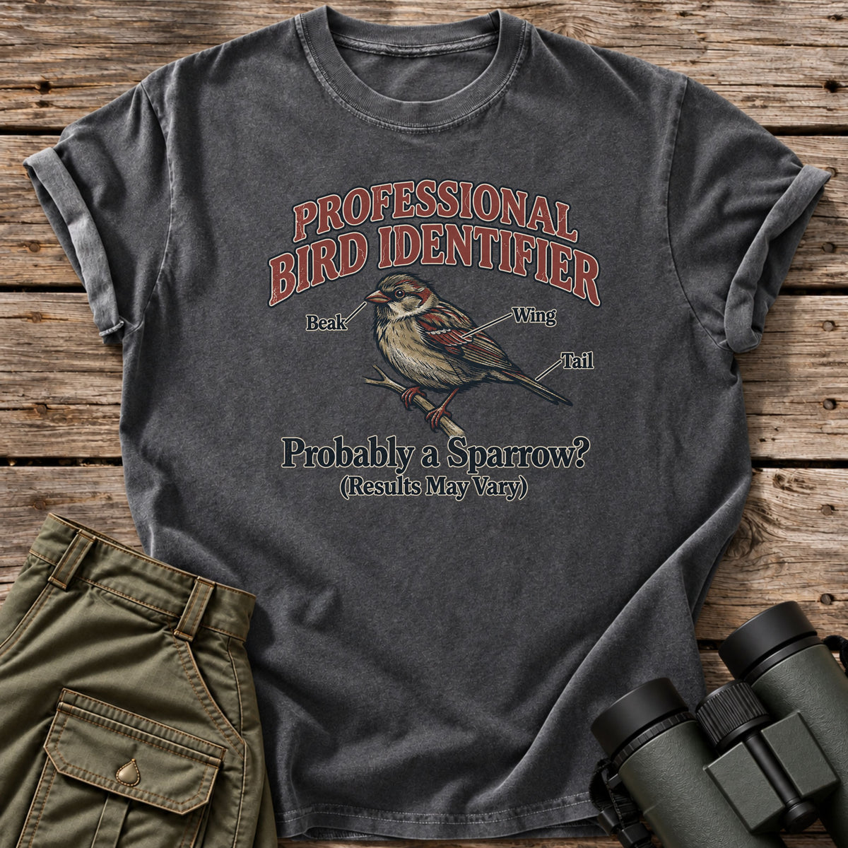 Professional Bird Identifier T-Shirt
