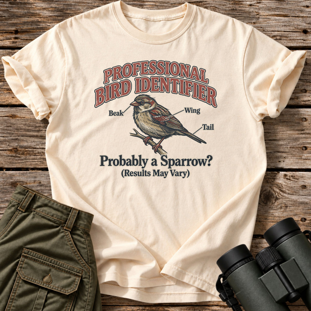 Professional Bird Identifier T-Shirt