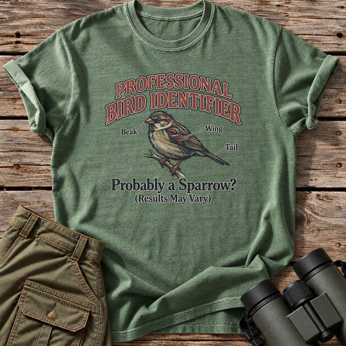 Professional Bird Identifier T-Shirt