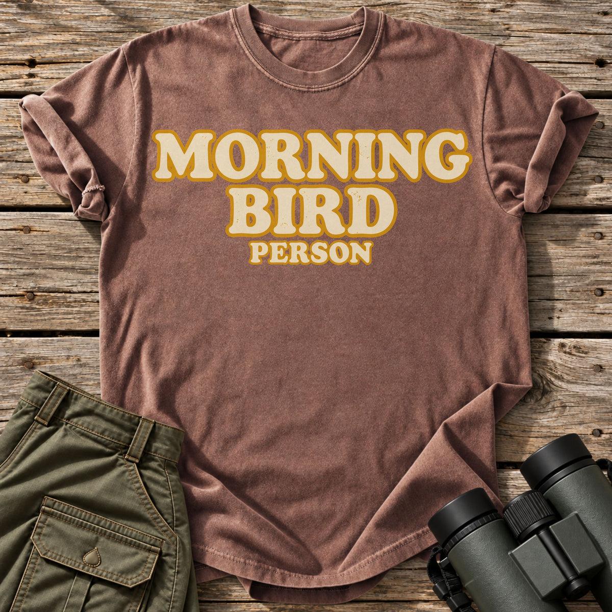 Morning Bird Person T-Shirt