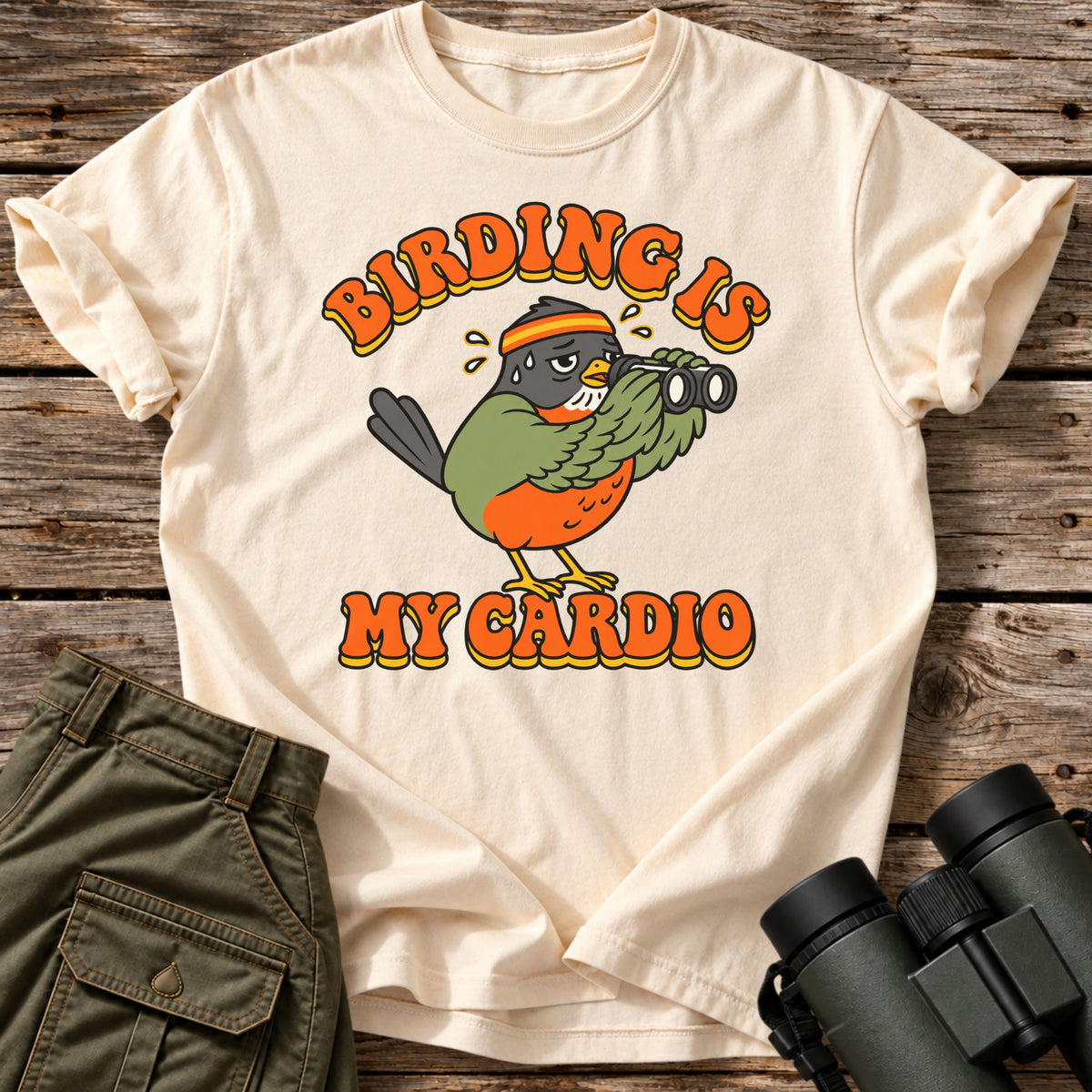 Birding is My Cardio T-Shirt