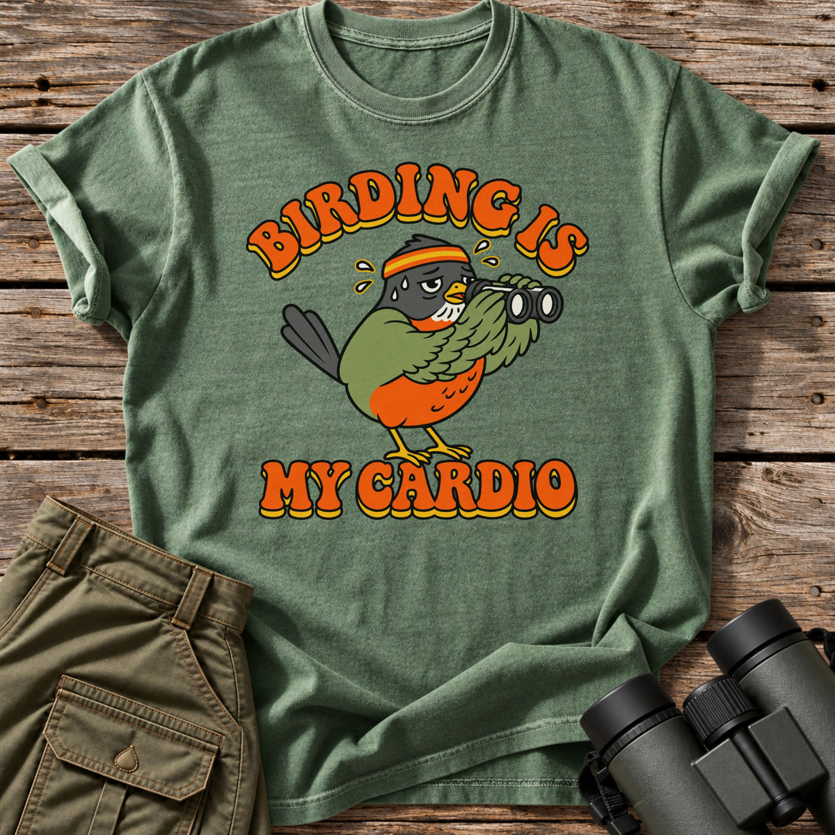 Birding is My Cardio T-Shirt