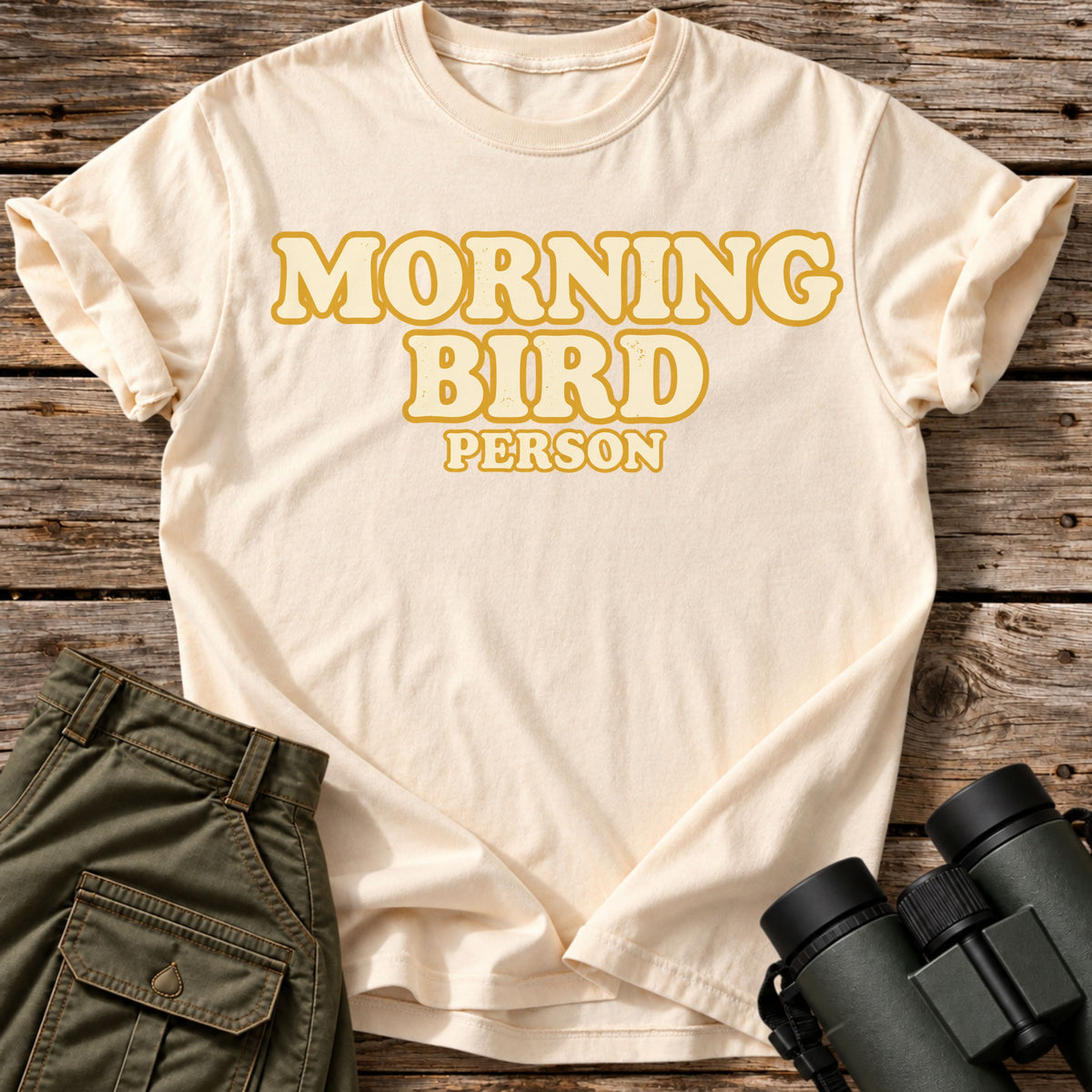 Morning Bird Person T-Shirt