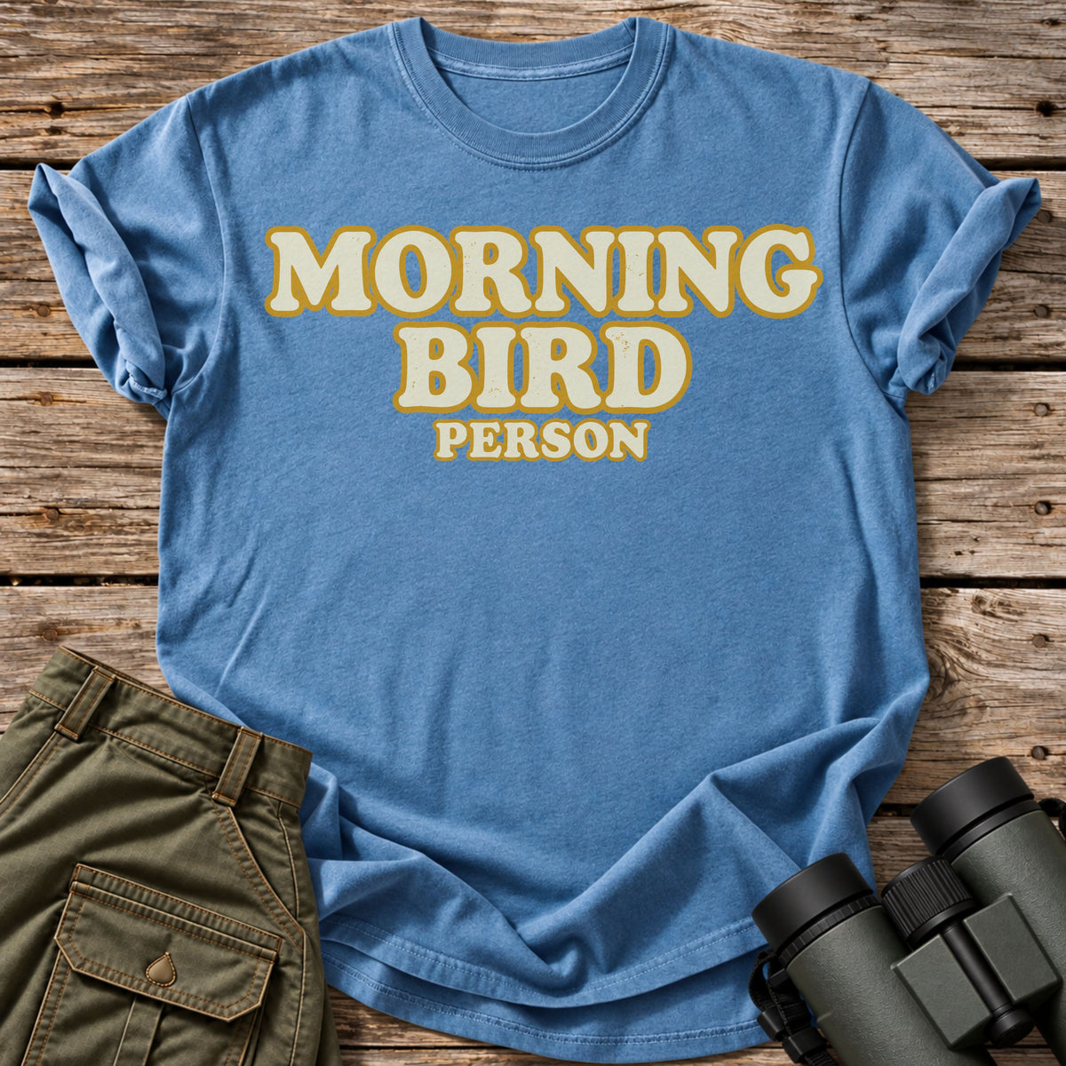 Morning Bird Person T-Shirt