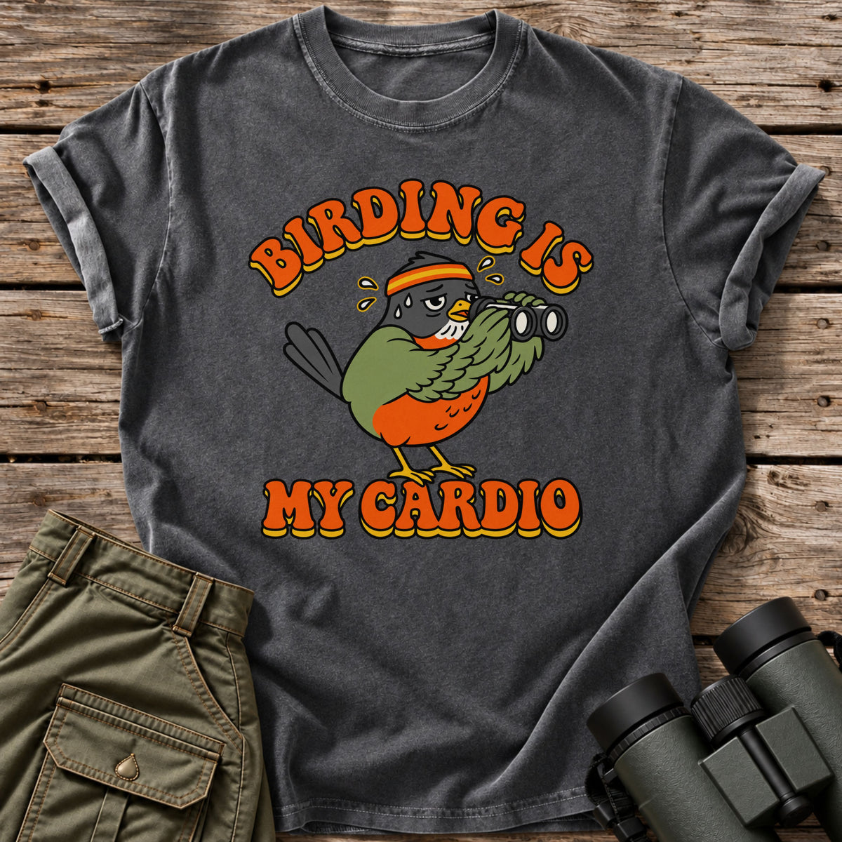 Birding is My Cardio T-Shirt