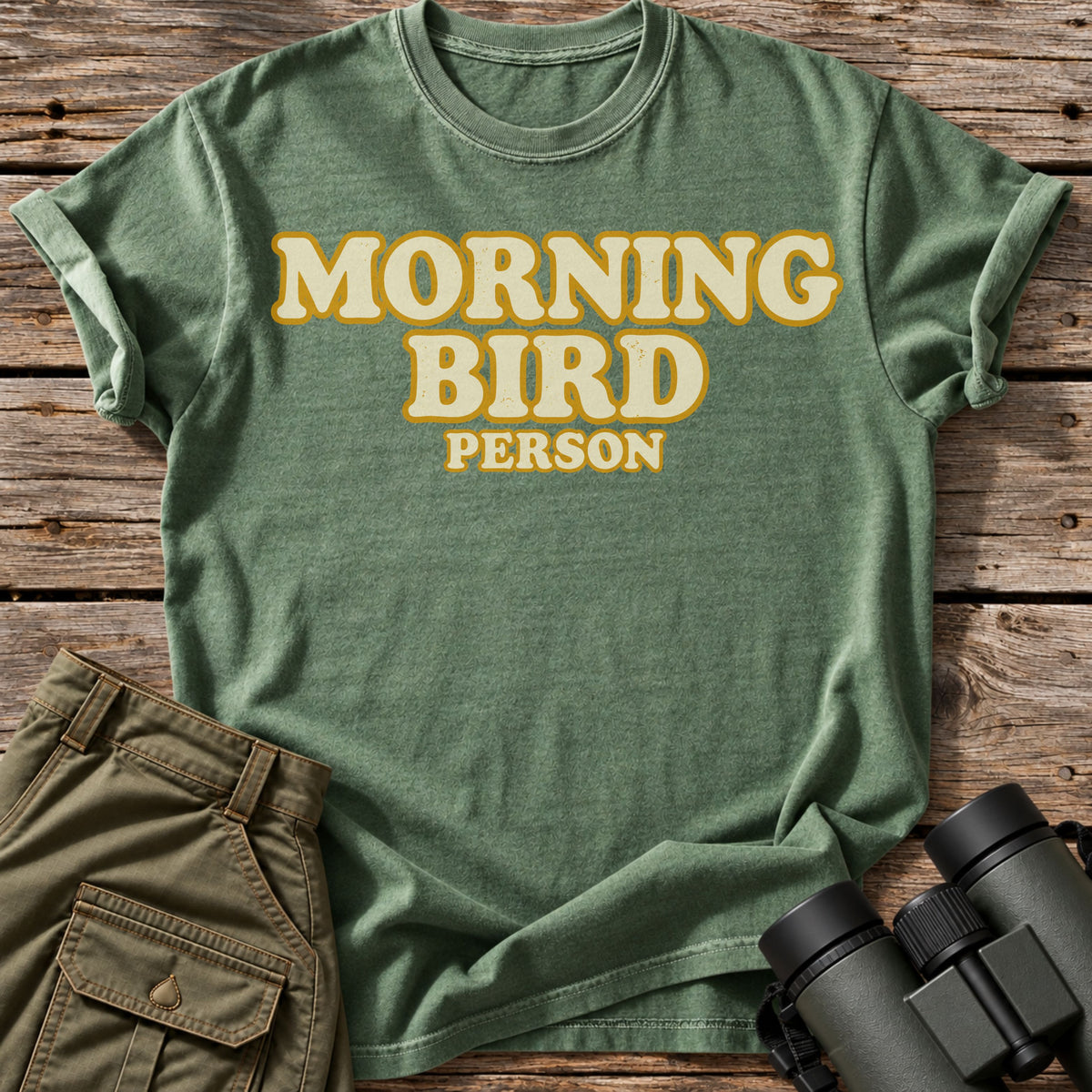 Morning Bird Person T-Shirt