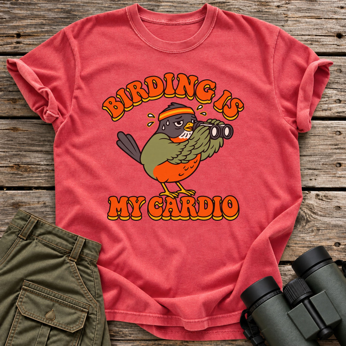 Birding is My Cardio T-Shirt