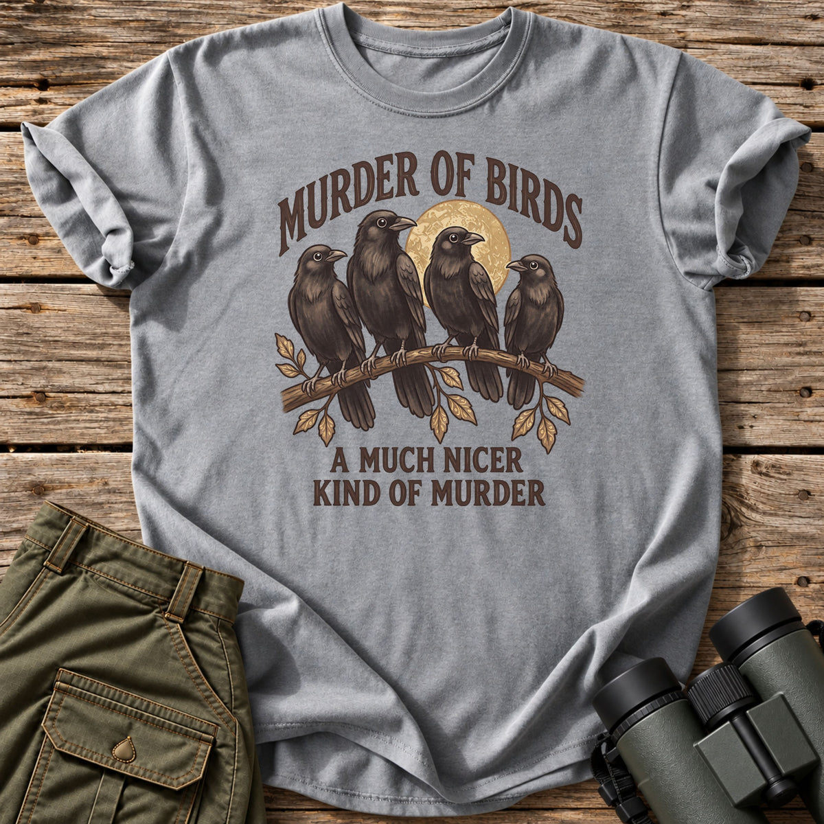 Murder Of Birds T-Shirt