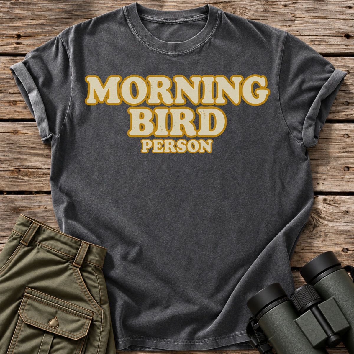 Morning Bird Person T-Shirt